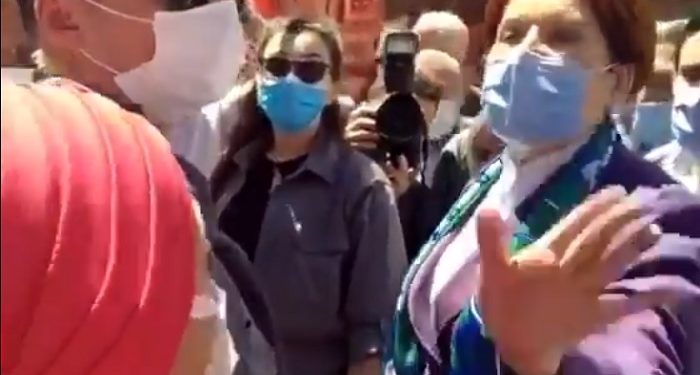 Rize’de Akşener’e A Haber’li provokasyon