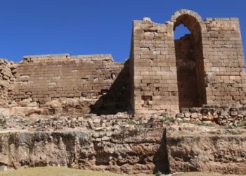 Romalılardan kalma kale hayvan barınağı yapıldı