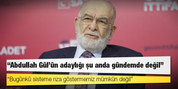 Saadet Partisi Genel Başkanı Karamollaoğlu: Türkiye’de, ‘Müslümanlık buysa ben Müslüman değilim’ diyen insanlar ortaya çıkmaya başladı