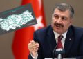 Sağlık Bakanı Fahrettin Koca, illere göre haftalık vaka sayısı haritasını paylaştı