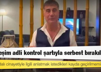 Sedat Peker: Kardeşim adli kontrol şartıyla serbest bırakıldı, Kutlu Adalı cinayetiyle ilgili anlatmak istedikleri kayda geçirilmemiş