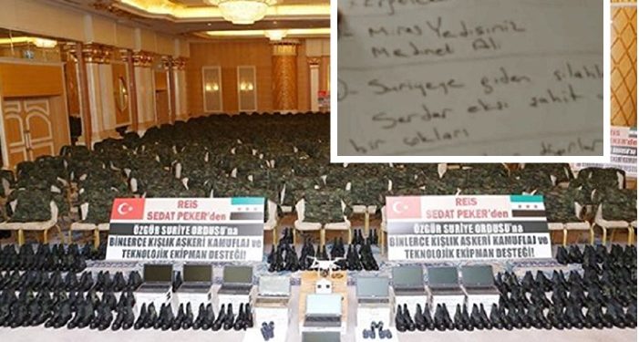 Sedat Peker notları arasına ‘Suriye’ye giden silahları’ yazdı: Mesaj Erdoğan’a mı?