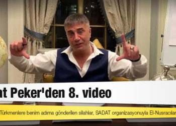 Sedat Peker'den 8. video: "Suriye'deki Türkmenlere benim adıma gönderilen silahlar, SADAT organizasyonuyla El-Nusracılara gidiyordu"