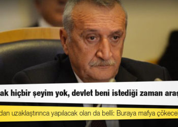Sedat Peker'in hedef aldığı Mehmet Ağar: Korkacak hiçbir şeyim yok, devlet beni istediği zaman araştırır