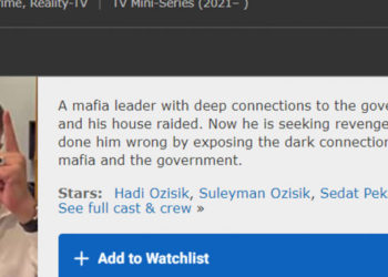 Sedat Peker'in videoları, IMDb’de listelenmeye başladı