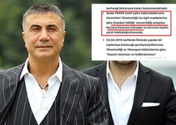 Sedat Peker’e tahsis edilen koruma polisinin belgesi ortaya çıktı