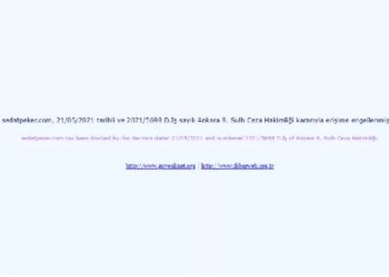 Sedat Peker’in internet sitesine erişim engeli