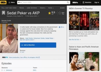 Sedat Peker’in videoları IMDb’ye girdi