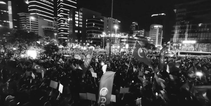 Sokağa çıkma yasağına rağmen birçok ilde İsrail’i protesto gösterisi düzenlendi