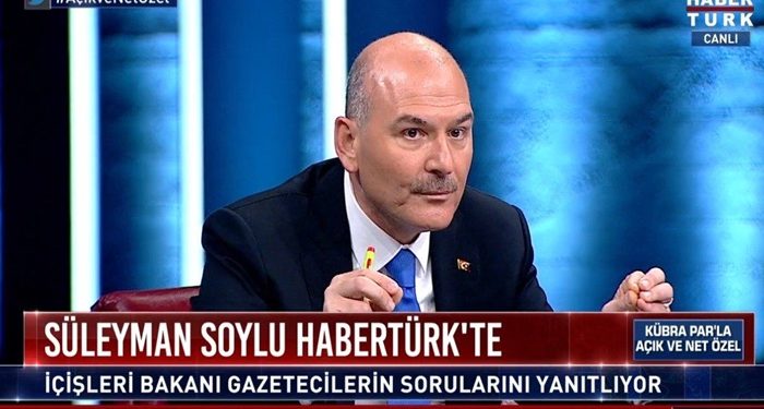 Süleyman Soylu:  Bizden önceki İçişleri Bakanı’nın oğlunun evinde para sayma makineleri bulundu