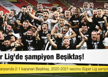 Süper Lig'de şampiyon Beşiktaş! Göztepe karşısında 2-1 kazanan Beşiktaş, 2020-2021 sezonu Süper Lig şampiyonu oldu