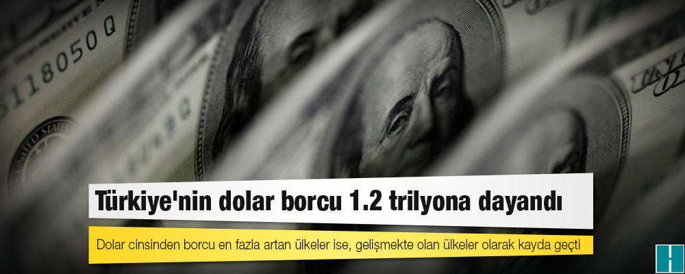 Türkiye'nin dolar borcu 1.2 trilyona dayandı