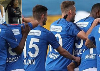 Tuzlaspor-Giresunspor maçında forma skandalı: 13 dakika boyunca yanlış formayla oynadı