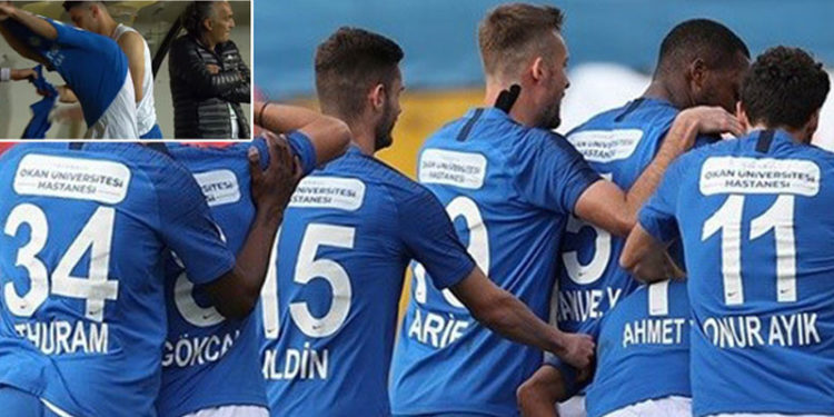 Tuzlaspor-Giresunspor maçında forma skandalı: 13 dakika boyunca yanlış formayla oynadı