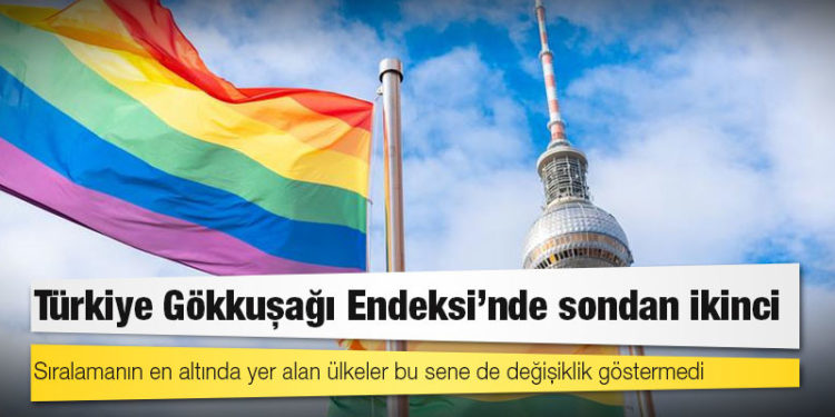 Türkiye Gökkuşağı Endeksi'nde sondan ikinci