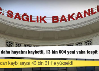 Türkiye'de Koronavirüs: 282 kişi daha hayatını kaybetti, 13 bin 604 yeni vaka tespit edildi