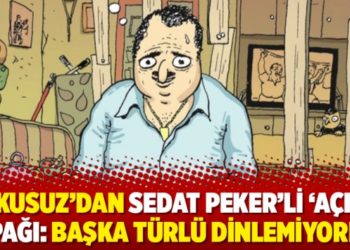 Uykusuz&rsquo;dan Sedat Peker&rsquo;li &lsquo;a&ccedil;lık&rsquo; kapağı: Başka t&uuml;rl&uuml; dinlemiyorlar