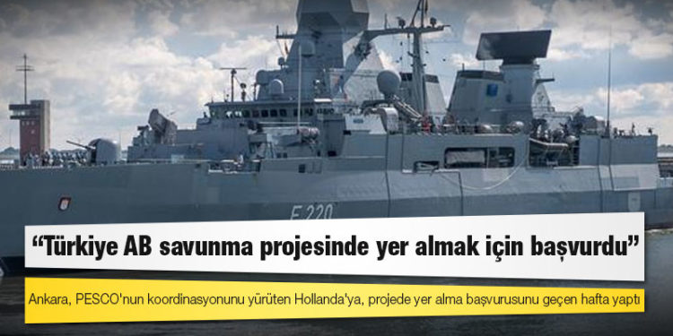 Welt am Sonntag: Türkiye AB savunma projesinde yer almak için başvurdu