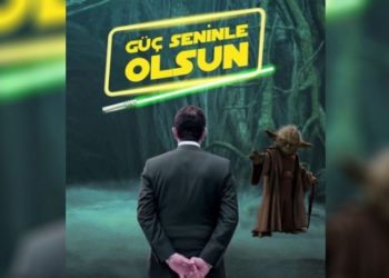 Yoda'dan İmamoğlu'na destek: G&uuml;&ccedil; seninle olsun