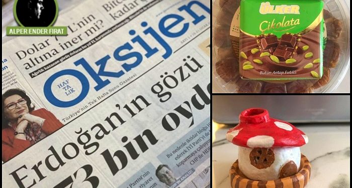 Çikolata, gazete ya da bir Pazar yazısı