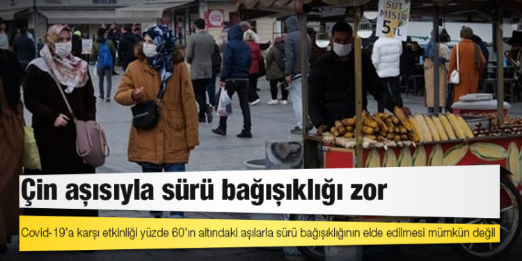Çin aşısıyla sürü bağışıklığı zor
