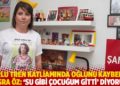 &Ccedil;orlu tren katliamında oğlunu kaybeden Mısra &Ouml;z: 'Su gibi &ccedil;ocuğum gitti' diyorum