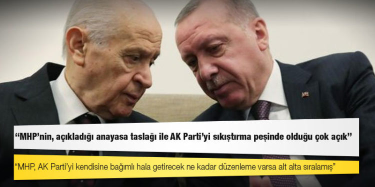 İYİ Partili Türkkan: MHP'nin, açıkladığı anayasa taslağı ile AK Parti'yi sıkıştırma peşinde olduğu çok açık