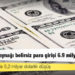 İlk çeyrekte kaynağı belirsiz para girişi 6.9 milyar dolar oldu