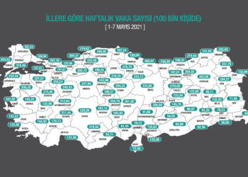 İllere göre haftalık vaka sayısı paylaşıldı; rakamlar hızla düşüyor