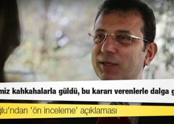 İmamoğlu'ndan 'ön inceleme' açıklaması: Milletimiz kahkahalarla güldü, bu kararı verenlerle dalga geçti