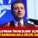 İmamoğlu’ndan ‘ön inceleme’ açıklaması: Milletimiz kahkahalarla güldü, dalga geçti