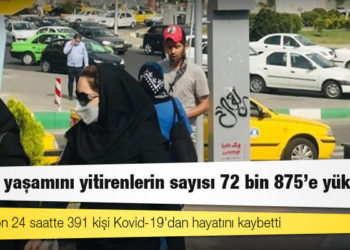 İran'da Kovid-19 nedeniyle ölenlerin sayısı 72 bin 875’e yükseldi