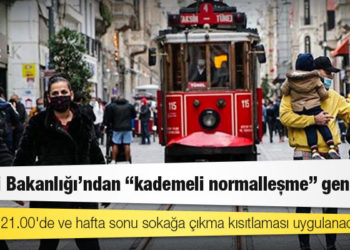 İçişleri Bakanlığı’ndan “kademeli normalleşme” genelgesi: Hafta içi 21.00'de ve hafta sonu sokağa çıkma kısıtlaması uygulanacak