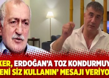 &lsquo;Peker, Erdoğan&rsquo;a toz kondurmuyor: &lsquo;Beni siz kullanın&rsquo; mesajı veriyor&rsquo;