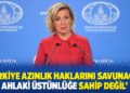 &lsquo;T&uuml;rkiye azınlık haklarını savunacak ahlaki &uuml;st&uuml;nl&uuml;ğe sahip değil&rsquo;