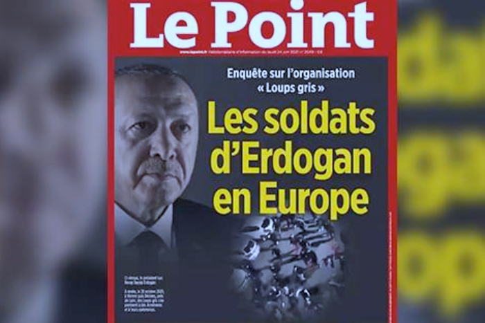 ‘Erdoğan’ın Avrupa’daki askerleri’ Le Point’in kapağında