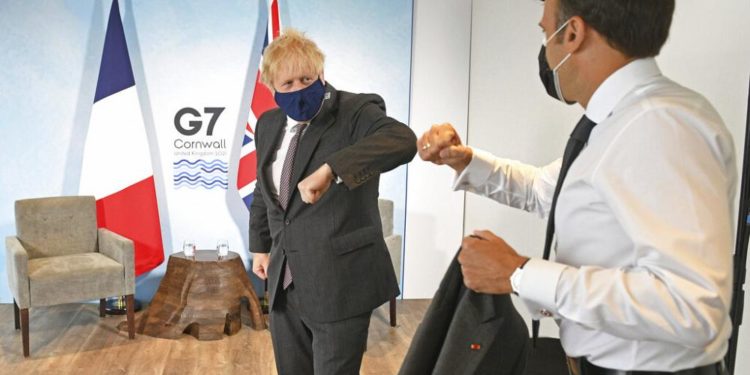 G-7 Zirvesi’nde Johnson ve Macron arasında ‘Brexit coğrafyası’ tartışması