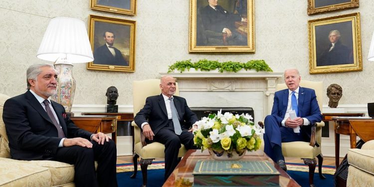 ABD Başkanı Joe Biden, Afgan liderlerle Afganistan’ın geleceğini konuştu