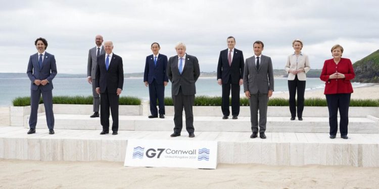G-7’de liderler Çin’i, Sincan bölgesindeki insan haklarına saygı duymaya çağırdı