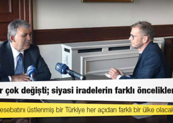11. Cumhurbaşkanı Abdullah Gül, Alman Radyosu’na konuştu: AB müktesebatını üstlenmiş bir Türkiye her açıdan farklı bir ülke olacaktı