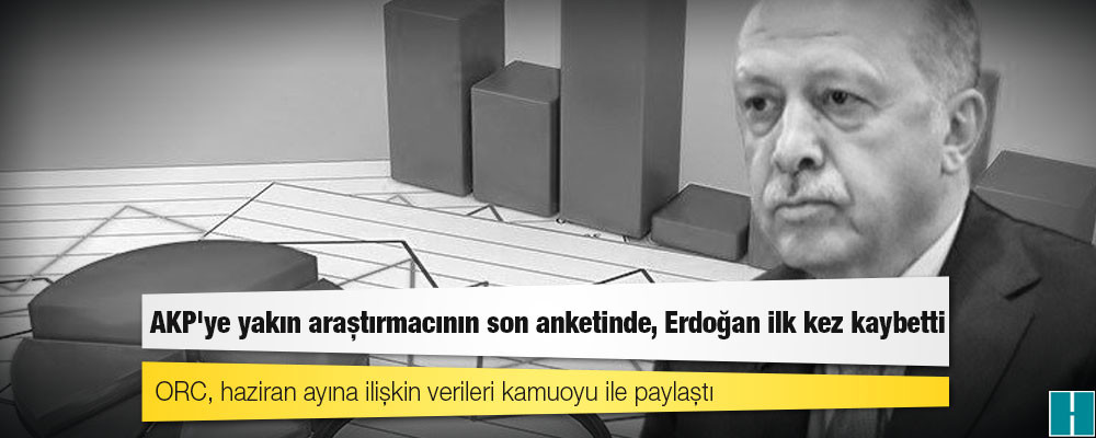 AKP'ye yakın araştırmacının son anketinde, Erdoğan ilk kez kaybetti