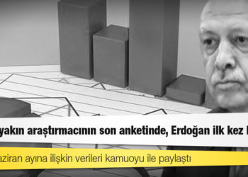 AKP'ye yakın araştırmacının son anketinde, Erdoğan ilk kez kaybetti