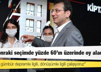 İmamoğlu: 'Bir sonraki seçimde yüzde 60'ın üzerinde oy alacağız'