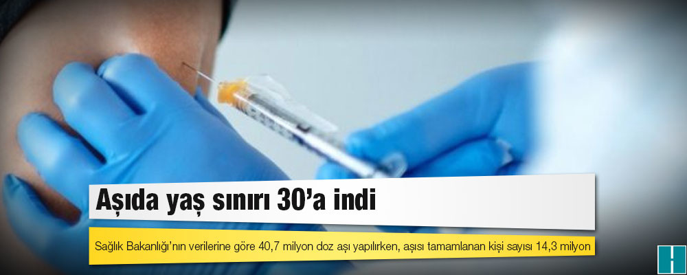 Aşıda yaş sınırı 30’a indi