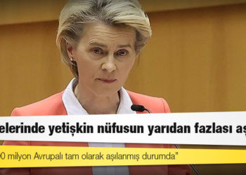 AB ülkelerinde yetişkin nüfusun yarıdan fazlası aşılandı