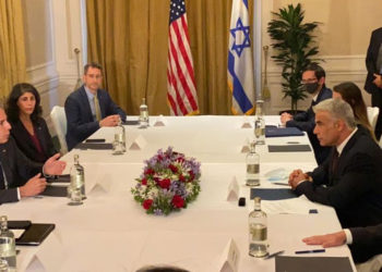 ABD Dışişleri Bakanı Blinken, İsrailli mevkidaşı Lapid ile bir araya geldi