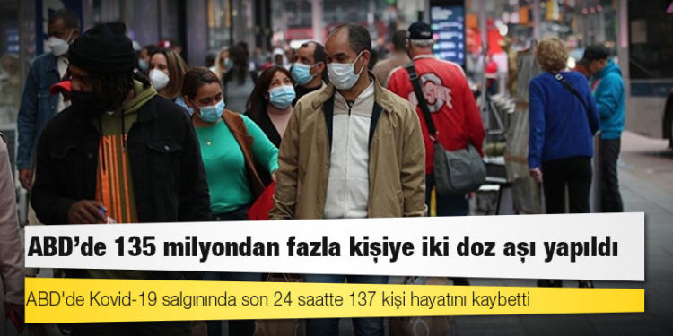 ABD'de Kovid-19 nedeniyle ölenlerin sayısı 594 bin 568'e yükseldi