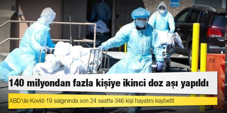 ABD'de Kovid-19 nedeniyle ölenlerin sayısı 598 bin 330'a yükseldi