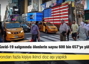 ABD'de Kovid-19 salgınında ölenlerin sayısı 600 bin 657'ye yükseldi