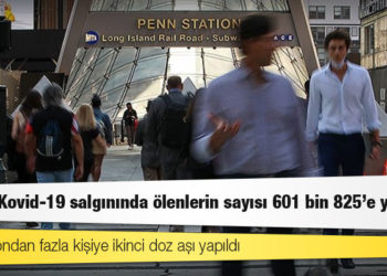 ABD'de Kovid-19 salgınında ölenlerin sayısı 601 bin 825'e yükseldi